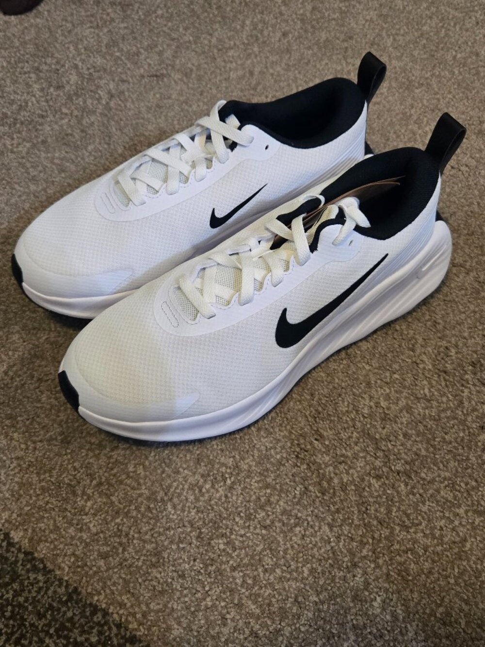 Brand New Nike Promina FV5285 101 White/Black Men's Size 9.5 Shoes